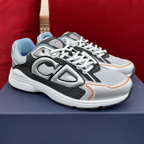 Dior Mens Shoes Sneakers Luxury Brand B30 SNEAKER Mesh and Technical Fabric with Original Box 3SN279ZRD_H568 Whatsapp 