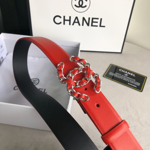 Chanel Womens Belt Luxury Brand Design Fashion Type with Original Box