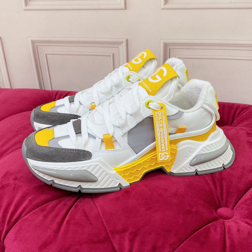 Dolce&Gabbana Womens Shoes Sneakers Luxury Brand Mixed-material Airmaster sneakers CK1984AY03389814  