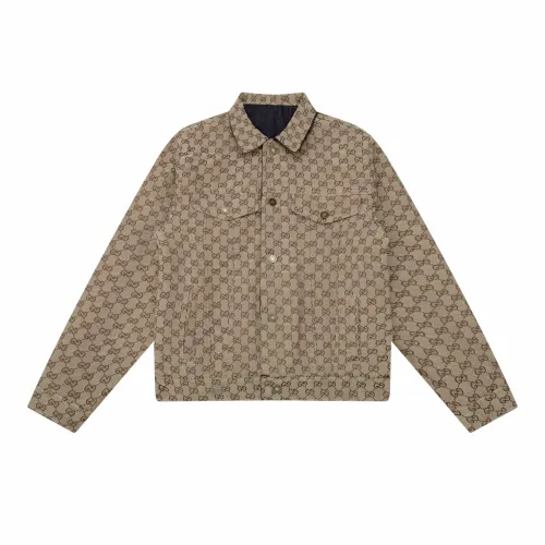 Gucci Men Womens Jackets Coat Luxury Brand Mens Denim Jacket Top Quality   