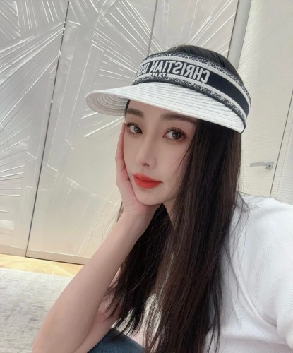Dior Womens Visor Hat Luxury Brand Design Dior Cap with Original Box  