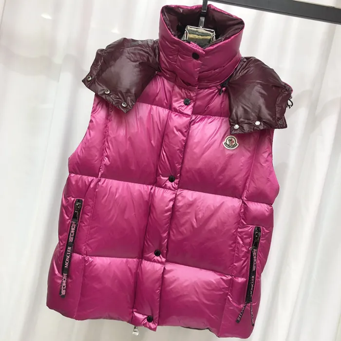 Moncler Design Mens Womens Cardamine Winter Windprood Down Jackets Keep Warm 90% White Duck Down Vest