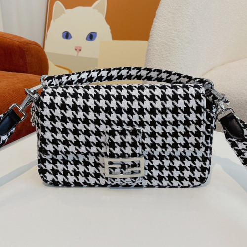 Fendi Womens Bag Shoulder Bags Luxury Brand Baguette bag Fashion Bags for Women with Original Box 8BR600A72VF1AQA