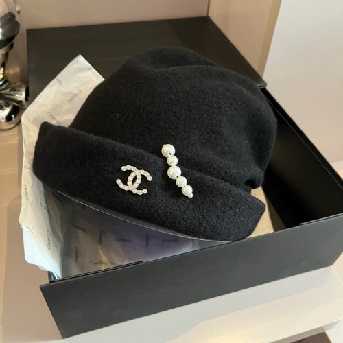 Chanel Womens Hats Luxury Brand Knit Hat with Original Box  