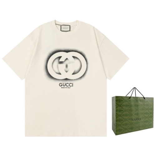 Gucci Luxury Brand Women Mens Short Sleeve T-Shirt   