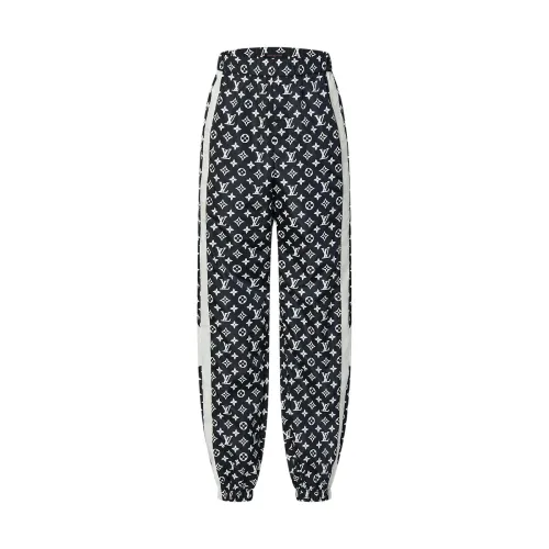 Louis Vuitton Luxury Brand Women Mens Jogging Pant Monogram Printed Technical Track Pants 1AFWQ9   