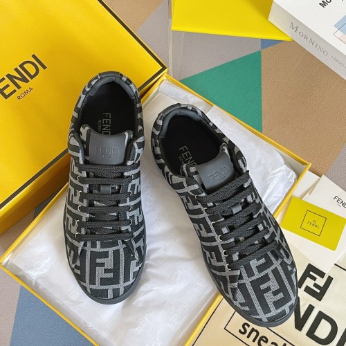 Fendi Mens Shoes Fashion Sneakers Luxury Brand Casual Shoes for Men with Original Box Whatsapp 