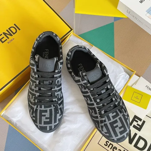 Fendi Mens Shoes Fashion Sneakers Luxury Brand Casual Shoes for Men with Original Box Whatsapp 