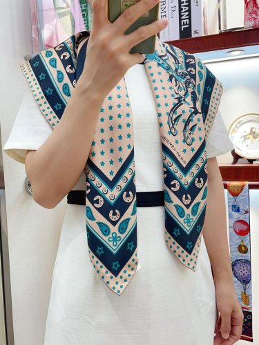 Hermes Scarves Womens Fashion Scarf Shawl 123