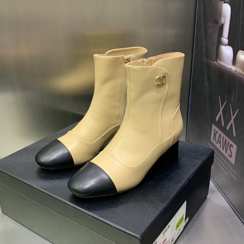 Chanel Womens Shoes Boots Luxury Brand Design with Original Box Women Fashion Ankle Boots Booties 5cm Heel