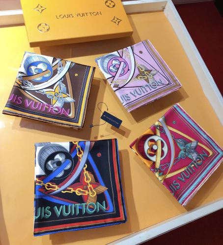 Louis Vuitton Scarves Womens Fashion Scarf with Original Box   