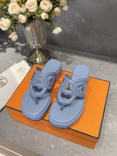 Hermes Womens Shoes Extra Slippers Casual Fashion Slipper Luxury Brand with Original Box