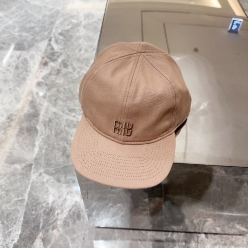 Miumiu Womens Cap Baseball Hat Luxury Brand with Original Box  