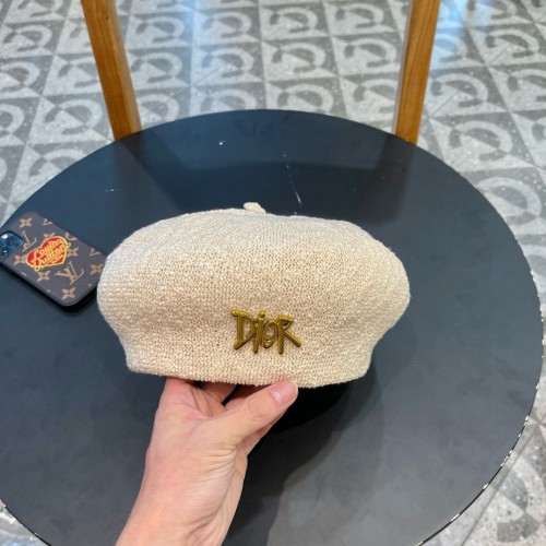 Dior Womens Beret Hat Luxury Brand Design Dior Cap with Original Box  
