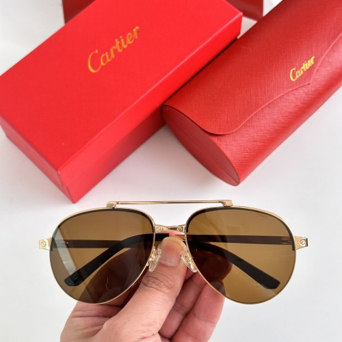 Cartier Sunglasses Luxury Brand Men Womens Sunglasses with Original Box  CT0354S