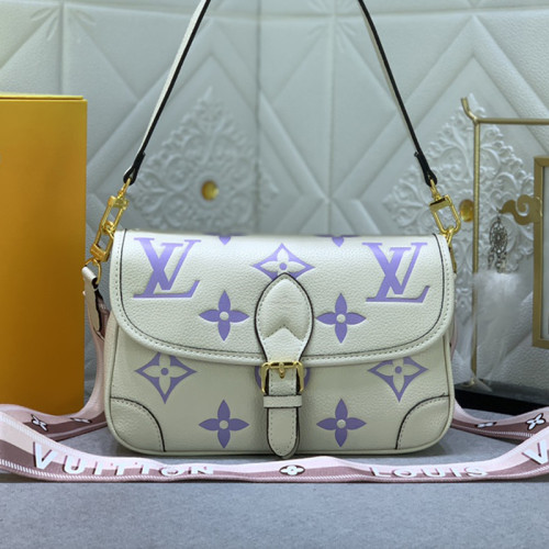 Louis Vuitton Womens Bags Shoulder Bag Luxury Brand Fashion Monogram Empreinte Leather M46584 with Original Box  