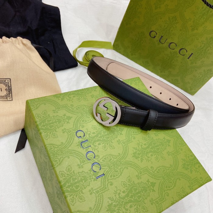 Gucci Womens Belt Luxury Brand Design Fashion Type with Original Box
