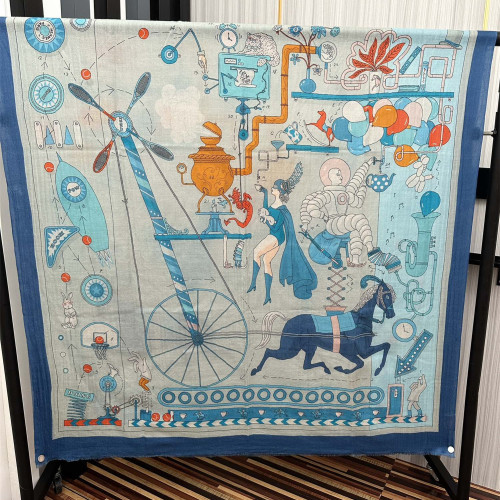 Hermes Scarves Womens Fashion Scarf Shawl 198