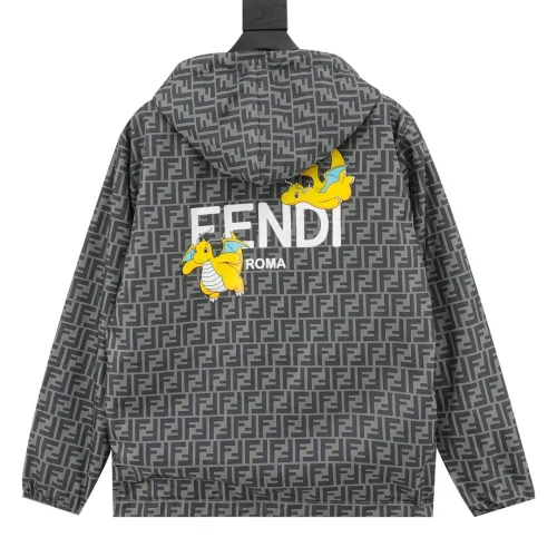 Fendi x FRGMT × Pokemon Men Womens Coat Luxury Brand Mens Jacket Top Quality   