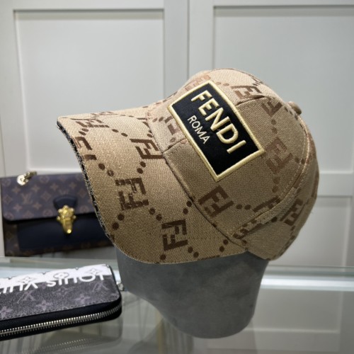 Fendi Men Womens Baseball Hat Luxury Brand Design Fendi Cap with Original Box  