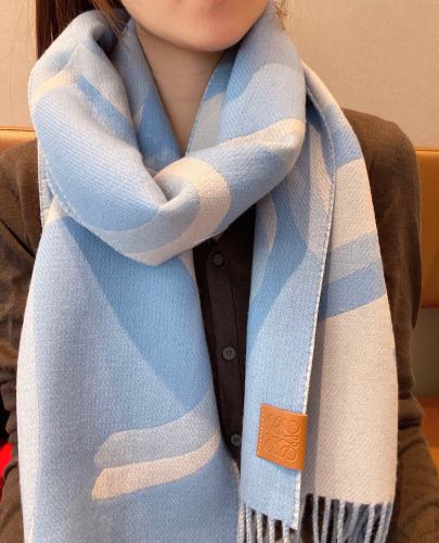 Loewe Scarves Men Womens Fashion Scarf 098