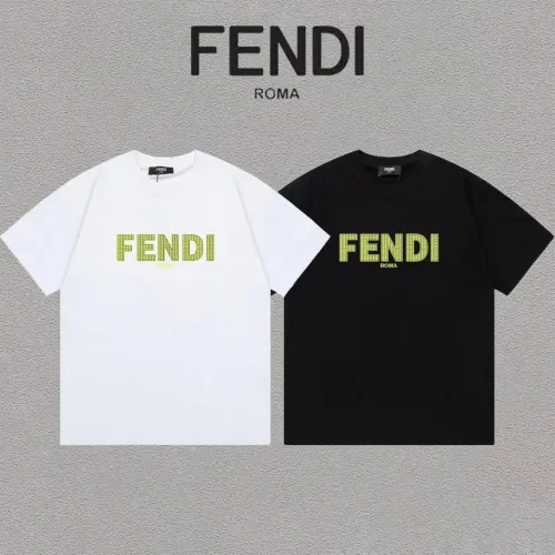 Fendi Luxury Brand Women Mens Short Sleeve T-Shirt   