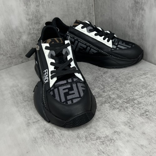 Fendi Mens Shoes Fashion Sneakers Luxury Brand Casual Fendi Flow Low-Top Sneakers Shoes for Men with Original Box Whatsapp 