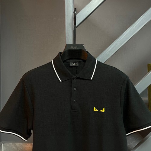 Fendi Luxury Brand Women Mens Short Sleeve T-Shirt Polo Shirt   