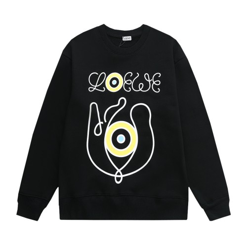 Loewe Womens Mens Sweatshirt Luxury Brand Mens Sweatshirts   
