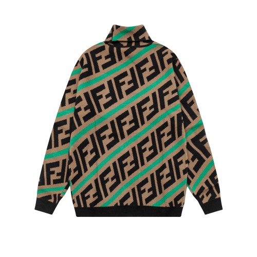 Fendi Women Mens Sweater Knitwears Luxury Brand Mens Knitwear Top Quality   