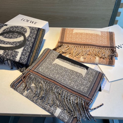 Loewe Scarves Men Womens Fashion Scarf 144