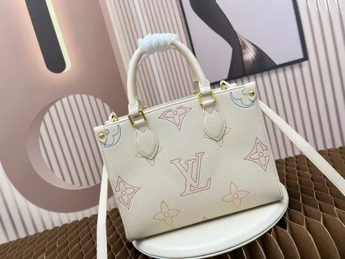 Louis Vuitton Womens Bags Handbags Luxury Brand LV ONTHEGO PM M58956 Handbags for Women with Original Box  