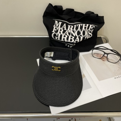 Celine Womens Hats Luxury Brand Design Celine Visor Hat with Original Box  