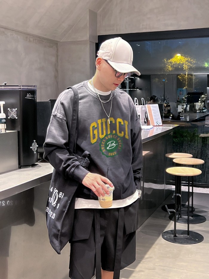 Gucci Womens Mens Sweatshirt Luxury Brand Mens Sweatshirts Winter Fashion   