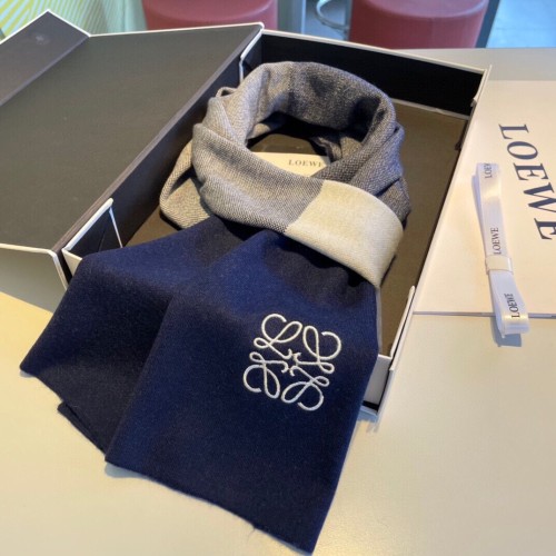 Loewe Scarves Men Womens Fashion Scarf 085
