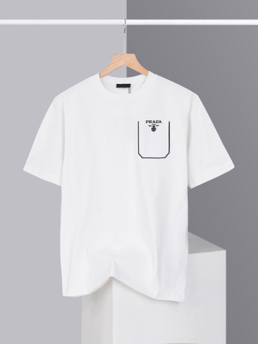 Prada Luxury Brand Men Womens Short Sleeve T-Shirt   
