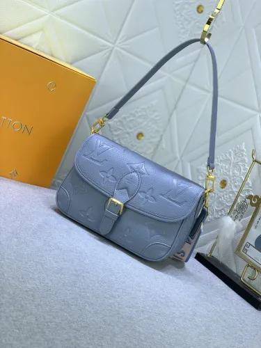 Louis Vuitton Womens Bags Shoulder Bag Luxury Brand Fashion Monogram Empreinte Leather M46584 with Original Box  