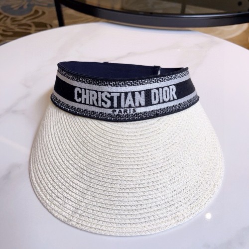 Dior Womens Visor Hat Luxury Brand Design Dior Cap with Original Box  