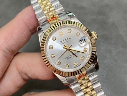 Rolex Womens Watch Luxury Brand Design Fashion Type Watches with Original Box and Certificate  