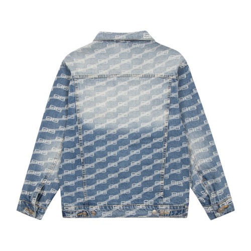 Balenciaga Men Womens Jacket Denim Coat Luxury Brand Mens Jackets Top Quality   