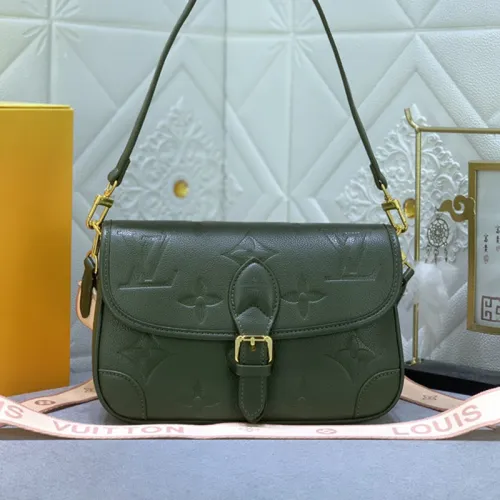 Louis Vuitton Womens Bags Shoulder Bag Luxury Brand Fashion Monogram Empreinte Leather M46584 with Original Box  