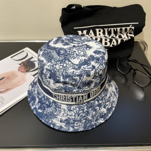 Dior Men Womens Bucket Hat Luxury Brand Design Dior Cap with Original Box  