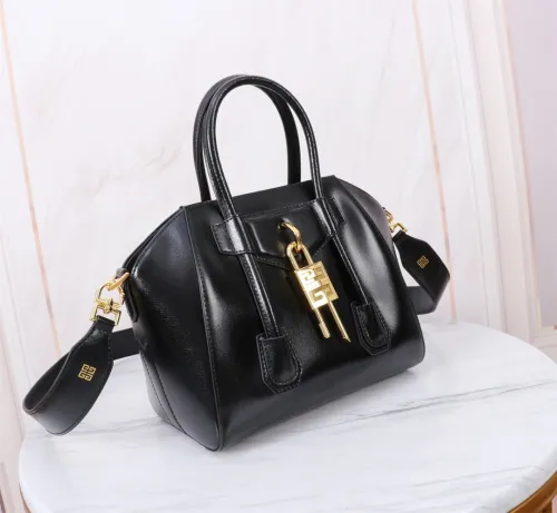 Givenchy Bags Womens Handbags Luxury Brand MINI ANTIGONA LOCK BAG IN BOX LEATHER   