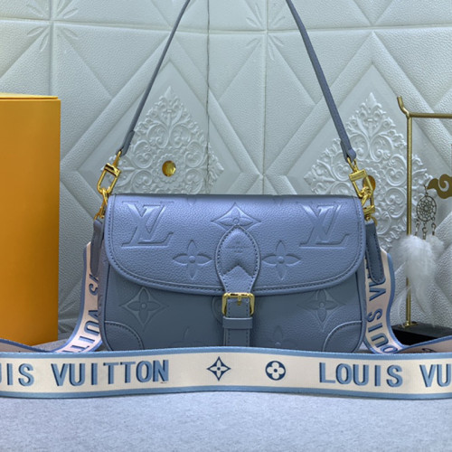 Louis Vuitton Womens Bags Shoulder Bag Luxury Brand Fashion Monogram Empreinte Leather M46584 with Original Box  