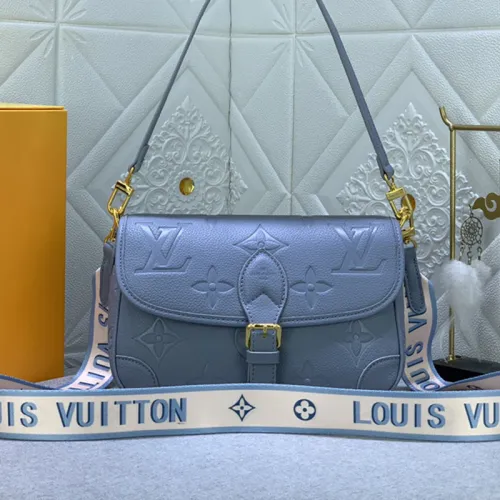 Louis Vuitton Womens Bags Shoulder Bag Luxury Brand Fashion Monogram Empreinte Leather M46584 with Original Box  