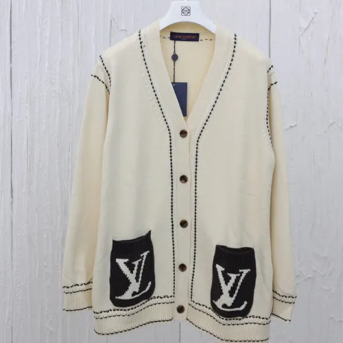 Louis Vuitton x Tyler Men Womens Sweater Knitwear Luxury Brand Mens Knit Cardigan Top Quality   