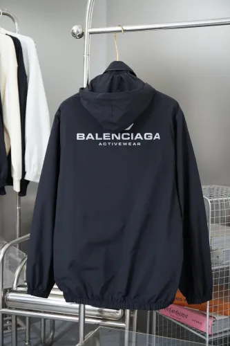 Balenciaga Men Womens Jackets Coat Luxury Brand Men Zip Hoodie Jacket Top Quality   