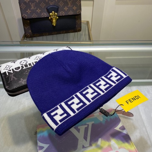 Fendi Men Womens Knit Hat Luxury Brand Design Fendi Cap with Original Box  