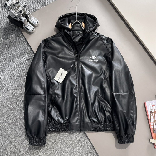 Balenciaga Men Womens Jackets Coat Luxury Brand Mens Zip Hoodie Jacket Top Quality   
