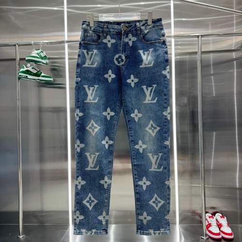 Louis Vuitton Luxury Brand Women Mens Pant Jeans   